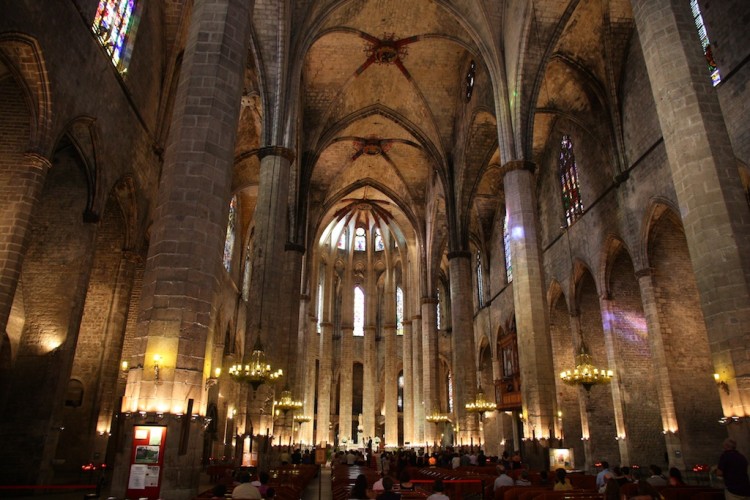Tour gratis Barcelona: Catedral de Santa Maria del Mar
