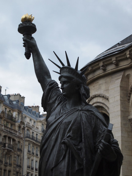 Estatua llibertat Musée des Arts et Métiers, París