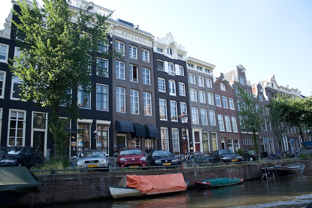 Vistes d'Amsterdam des del creuer
