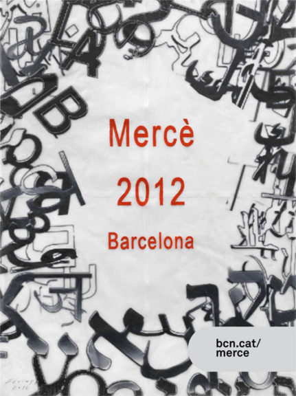 Cartell Festes Mercè 2012