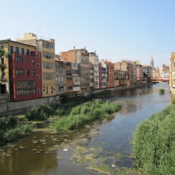 Girona i el riu Onyar