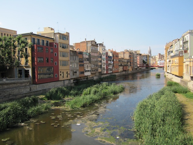 Girona i el riu Onyar