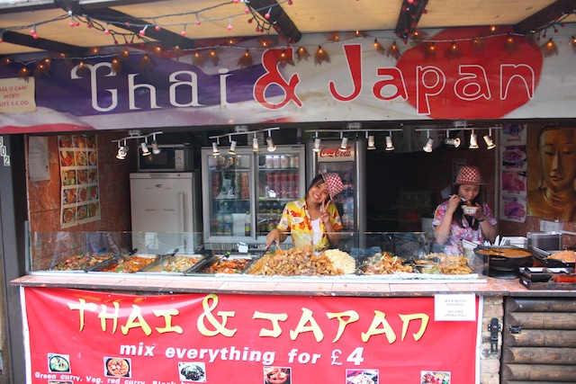 Menjar Thai i Japonès a Camden