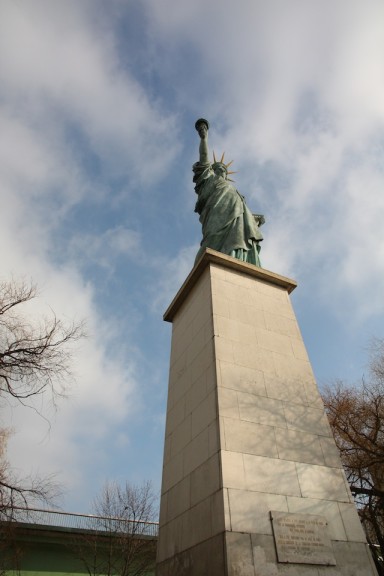 Estàtua de la llibertat a Paris