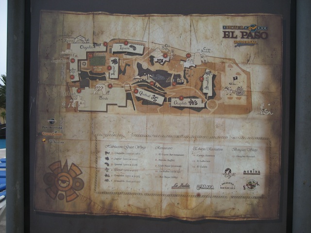 Mapa del Hotel El Paso