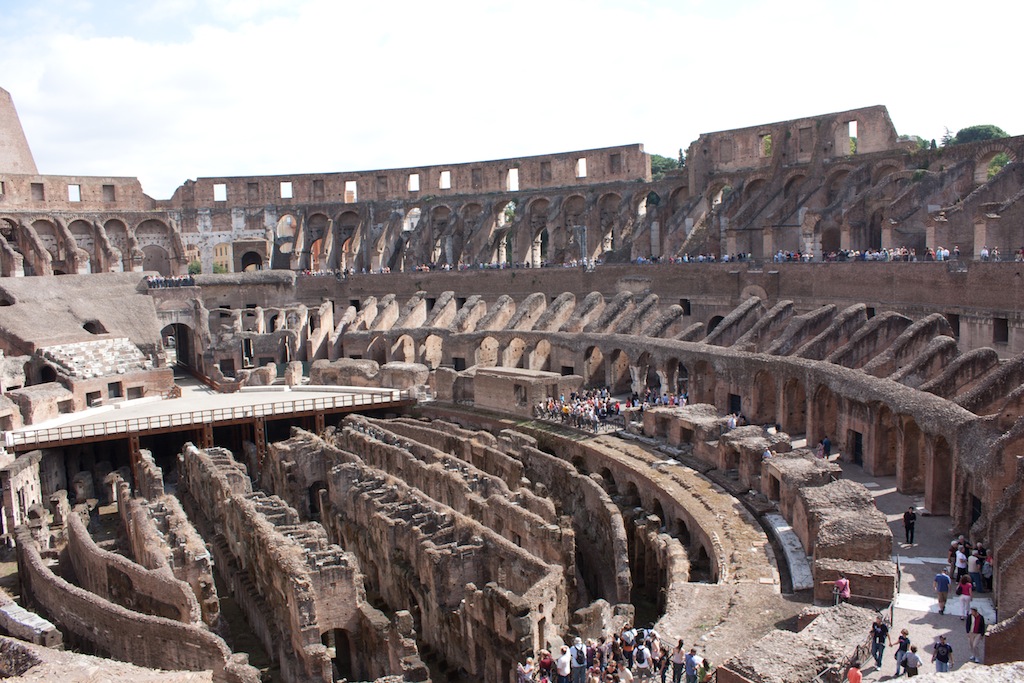 Interior Coliseu romà