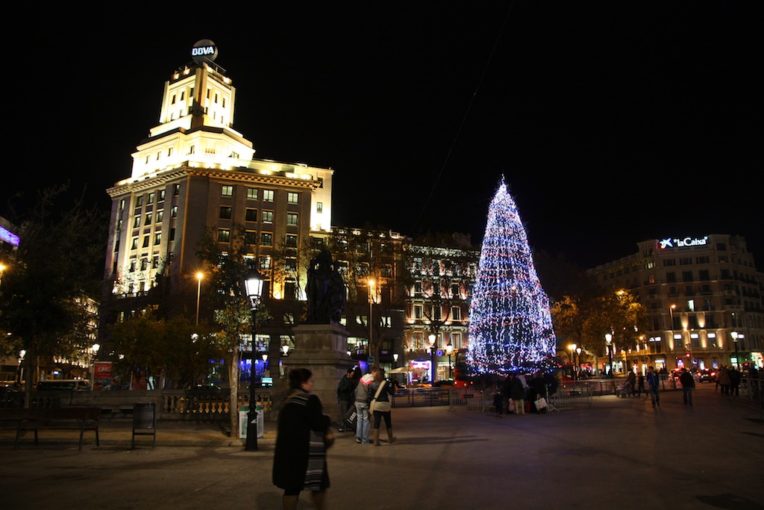Arbre de Nadal Plaça Catalunya