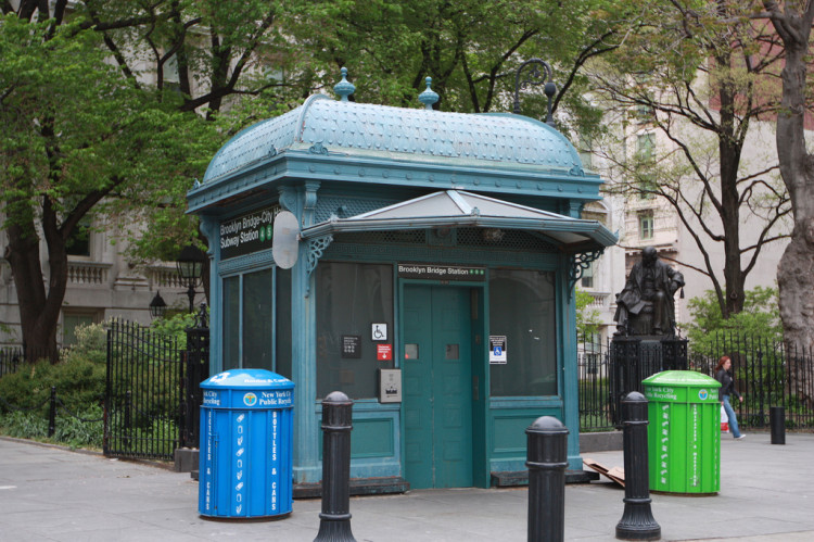5 estacions de metro singulars: Estació de metro de Nova York