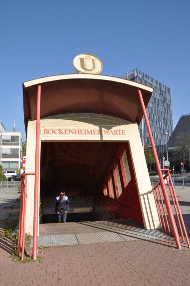 5 estacions de metro singulars: Estació de metro de Frankfurt