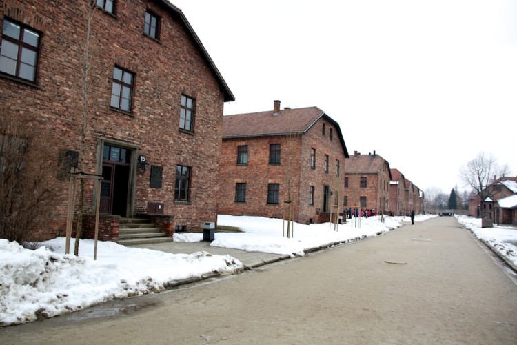 Bloques del campo de concentración de Auschwitz
