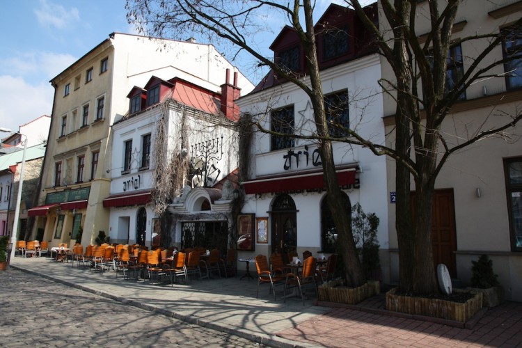 Plaza Szeroka del barrio judío de Cracovia