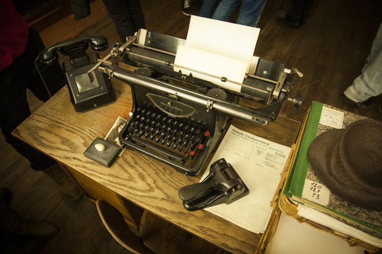 La máquina de escribir de Schindler