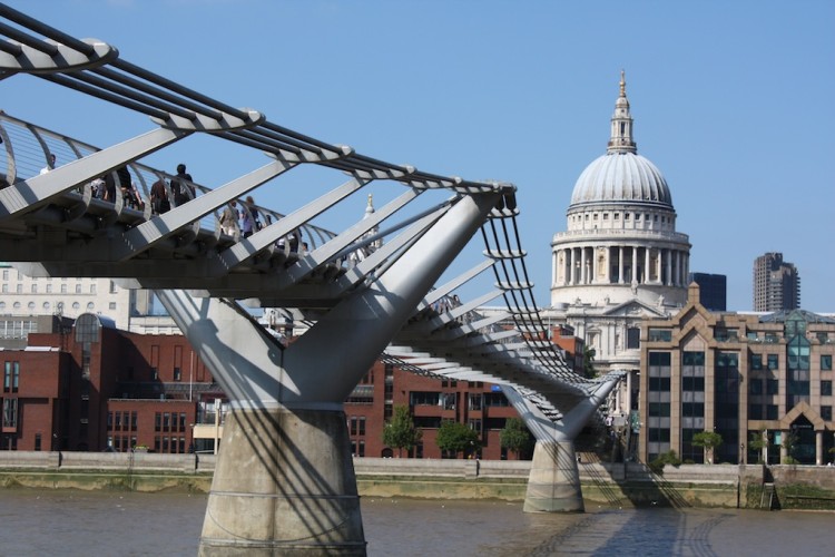 Londres en 4 días: Millenium bridge y la Catedral de St.Paul