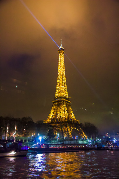 Torre Eiffel des del riu Sena