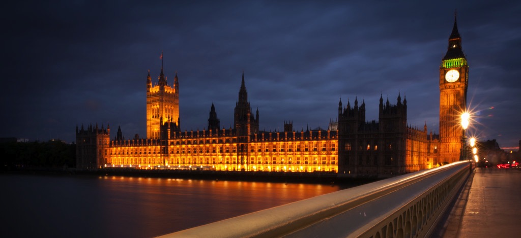 Big Ben i Parlament de nit