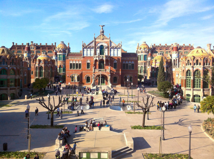 Localitzacions de Vicky Cristina Barcelona: Recinte Modernista de Sant Pau
