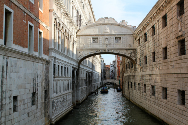 Què veure a Venècia: Pont dels sospirs