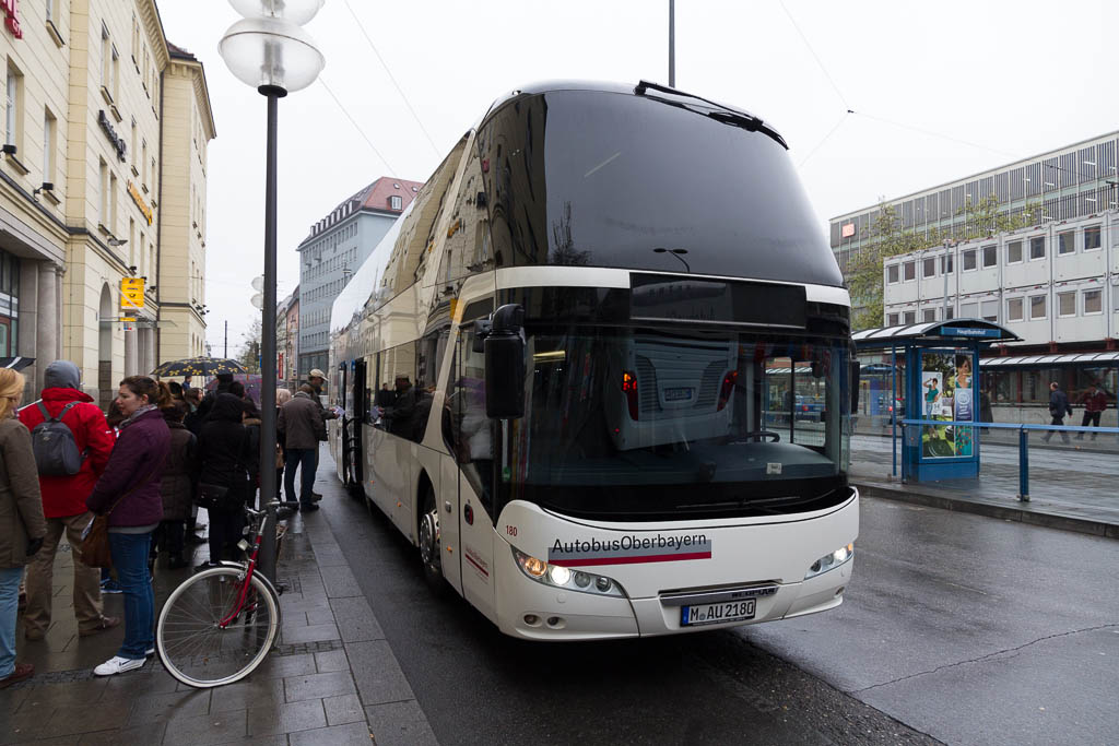Autocar del tours en castellà a Munic de Gray Line