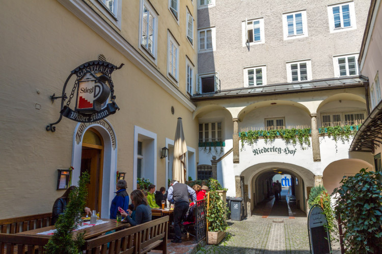 Que ver en Salzburgo en un día: Patio interior