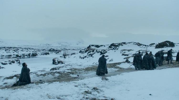 Localizaciones de Juego de Tronos: El muro - Islandia del Norte (© HBO)