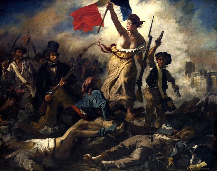 Què fer gratis a París: La llibertat guiant el poble al museu del Louvre