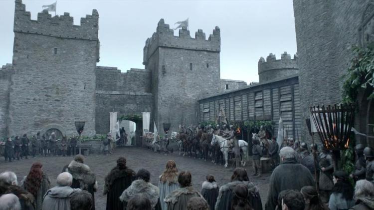Localizaciones de Juego de Tronos: Invernalia - Irlanda del Norte (© HBO)