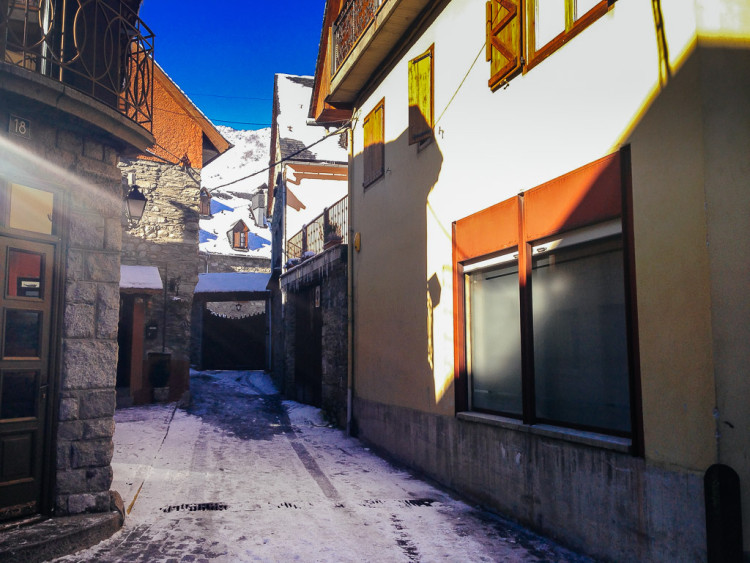 Paisajes de Cataluña: Calles de Vielha