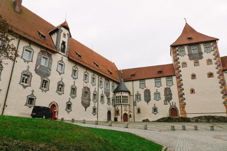 Façanes pintades del Castell Alt de Füssen (Hohes Schloss)