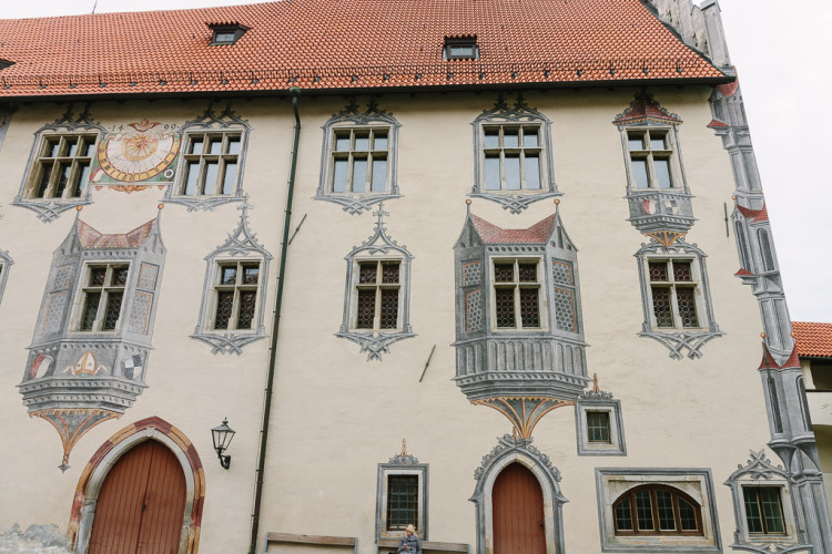 Façanes pintades del Castell Alt de Füssen (Hohes Schloss)