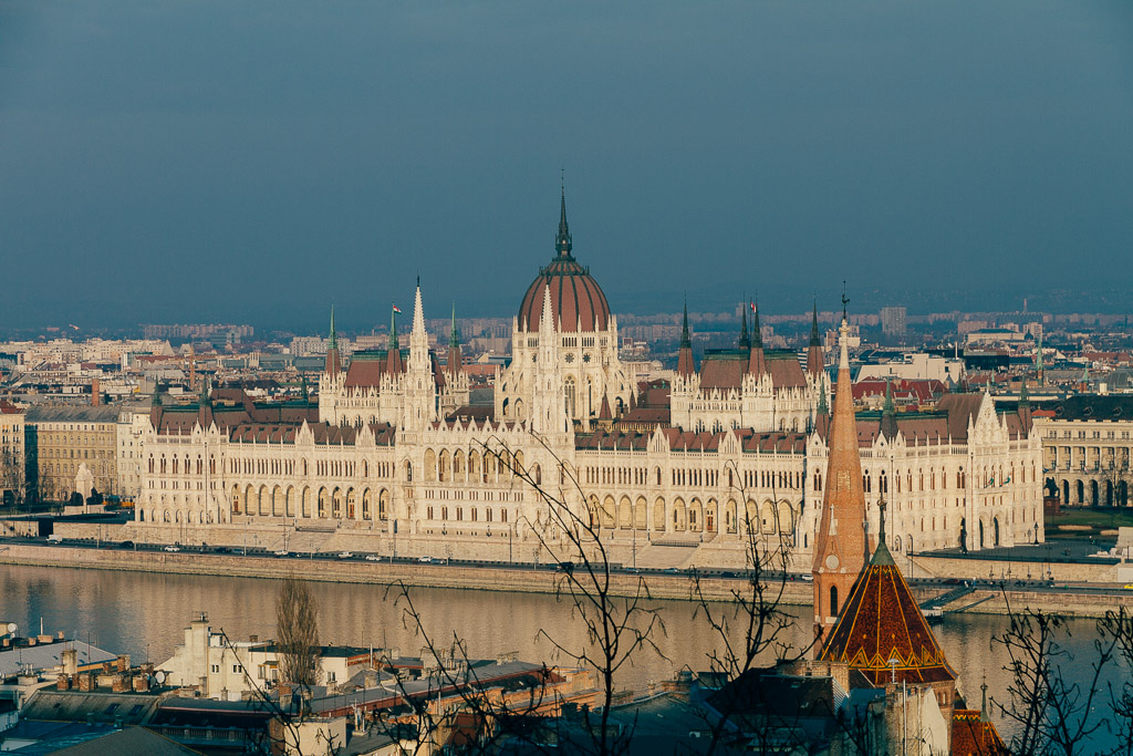 Parlament de Budapest des del Bastió dels pescadors