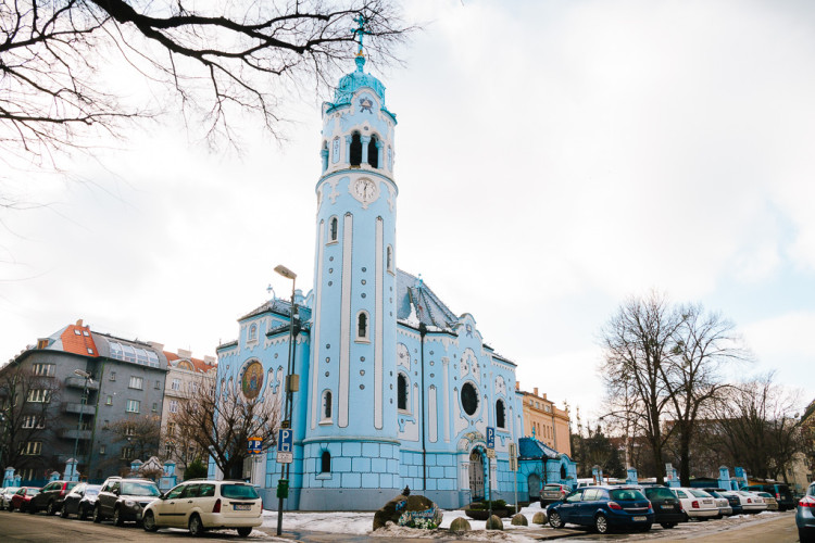 Qué ver en Bratislava: Iglesia Azul