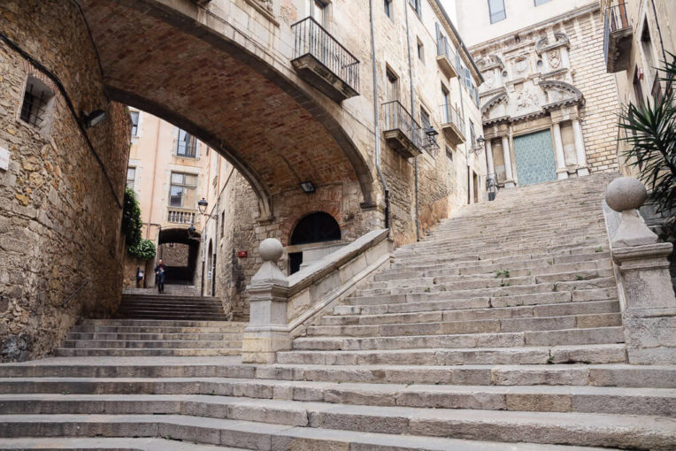 Carrers del barri vell de Girona