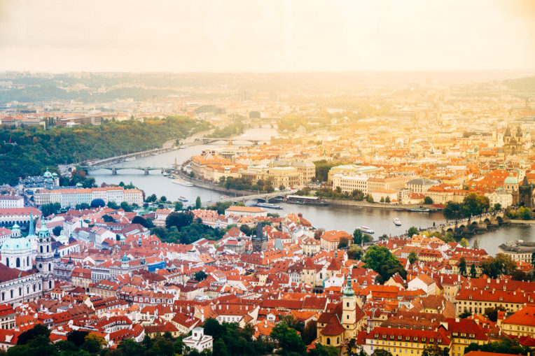 Les millors vistes de Praga són des de la Torre Petřín