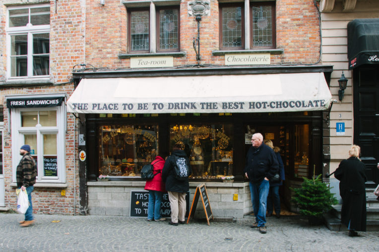 El millor xocolata calenta de Bruges