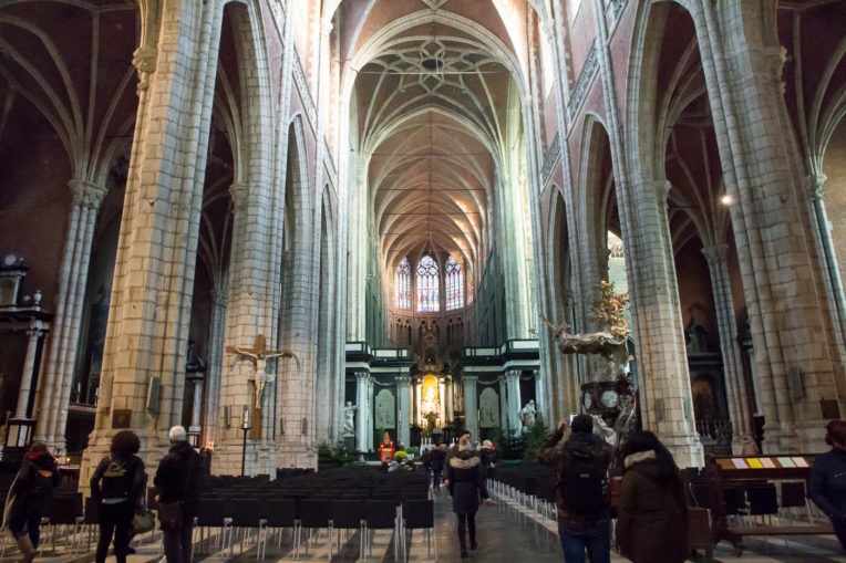 Qué ver en Gante en un día: Interior de la Catedral de San Bavon de Gante