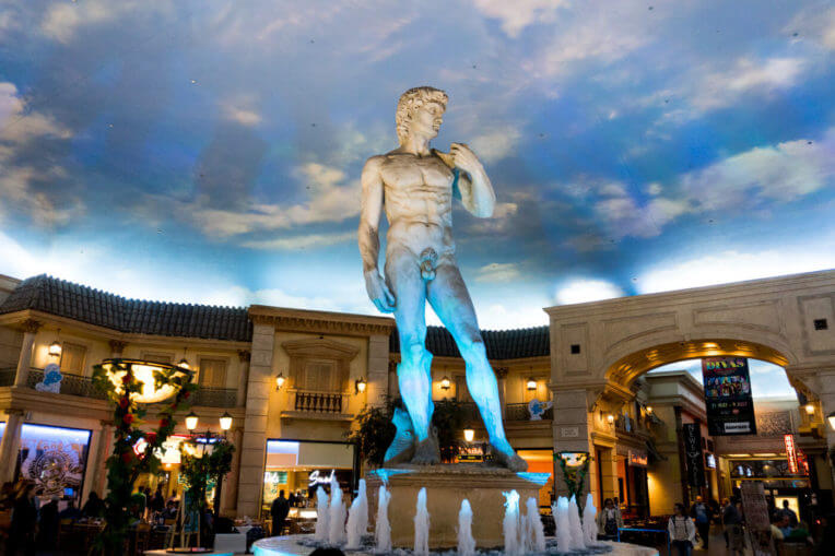 Hotel Mondior Concorde Sudáfrica: Estatua de David de Michelangelo