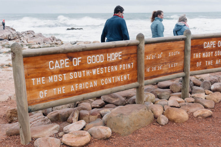 Excursions a Ciutat del Cap - Cartell del Cap de Bona Esperança