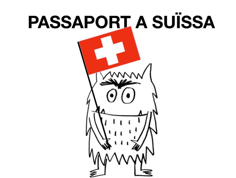 Como viajar con niños desde casa: Pasaporte en Suiza