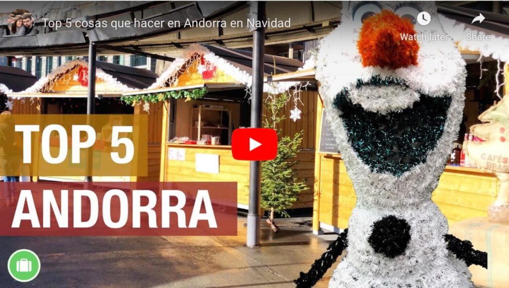 Top 5 cosas que hacer en Andorra en Navidad