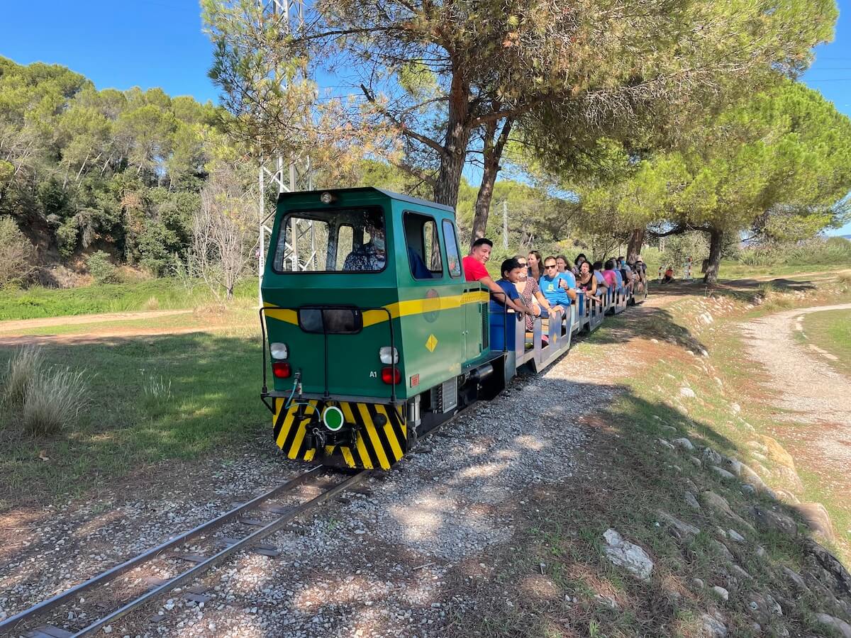Trenes en miniatura en Cataluña